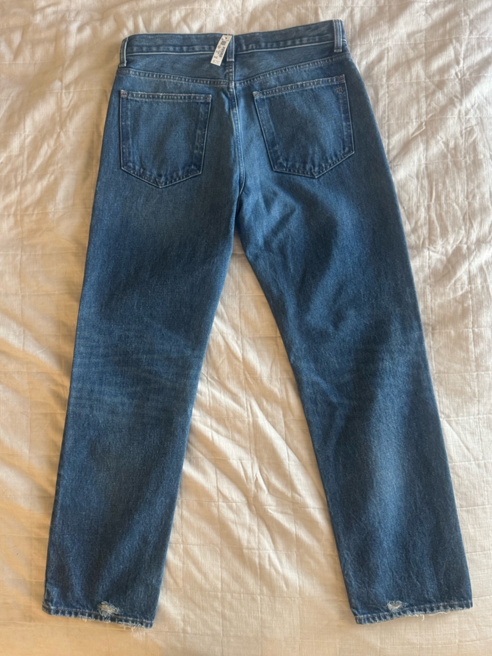 NWT Madewell The Dean Easy Straight Jeans 27 - Picture 4 of 10